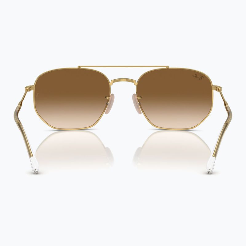 Слънчеви очила Ray-Ban RB3707 Polarized+ Lenses arista gold/brown 5
