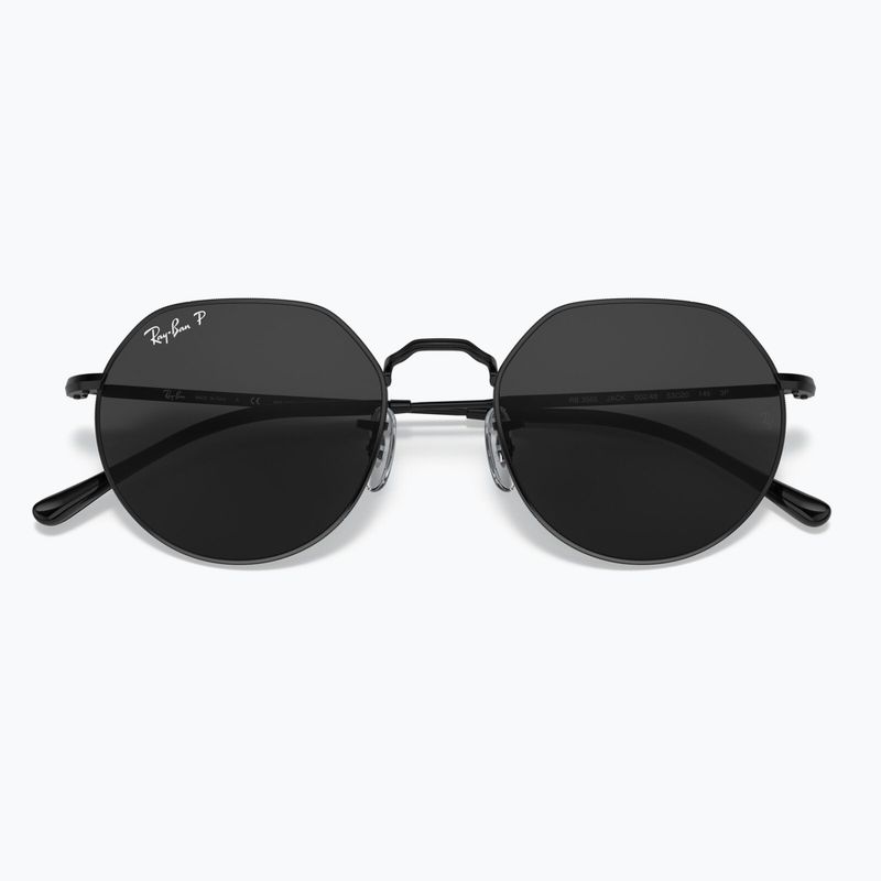 Слънчеви очила Ray-Ban Jack black/black polarized 3