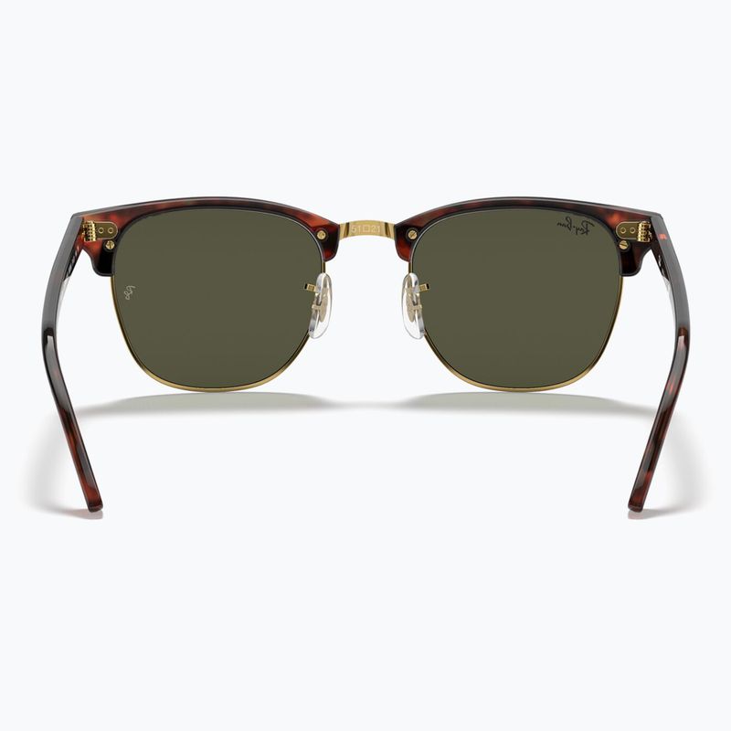 Слънчеви очила Ray-Ban Clubmaster Classic tortoiseshell/gold/green g-15 5