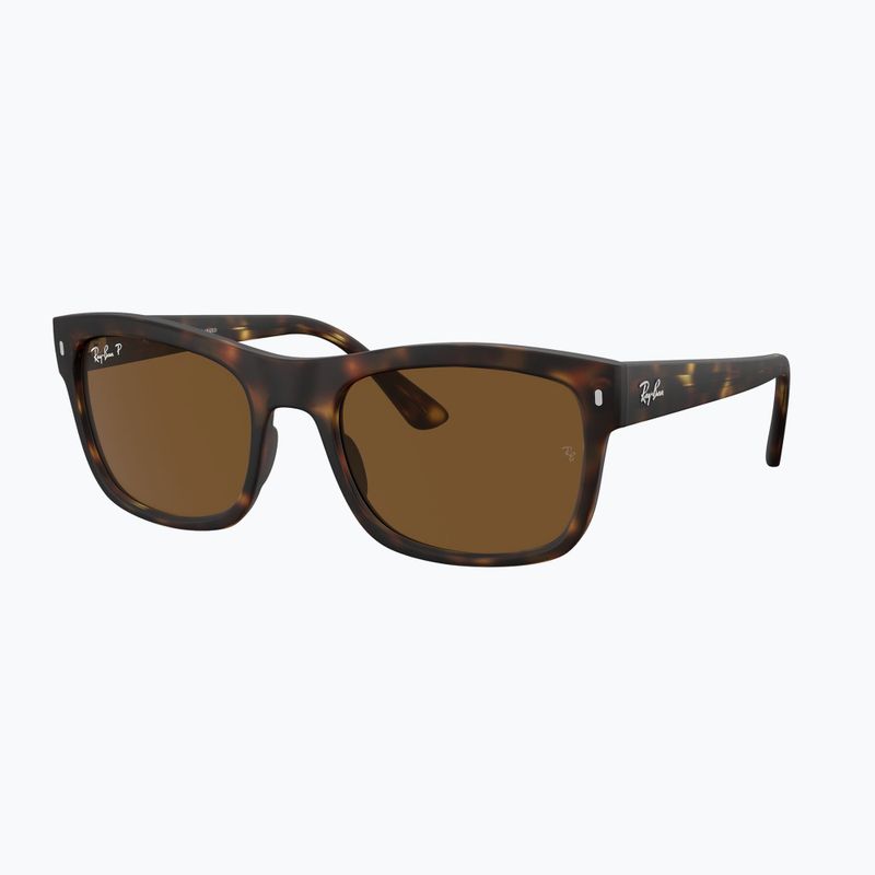 Слънчеви очила Ray-Ban RB4428 havana matte/brown polarized 4