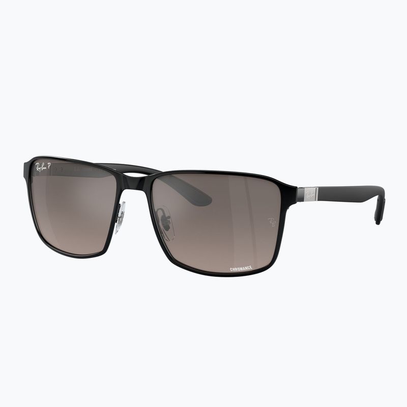 Слънчеви очила Ray-Ban RB 3721 Polarized+ Lenses black gold/blue gold polarized+ 4