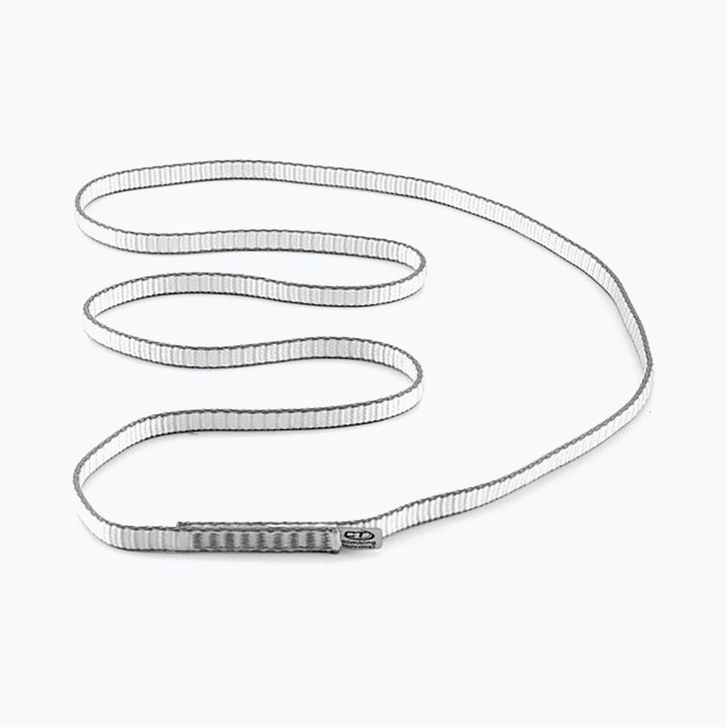 Примка за катерене Climbing Technology Looper Dy 80 cm white/grey