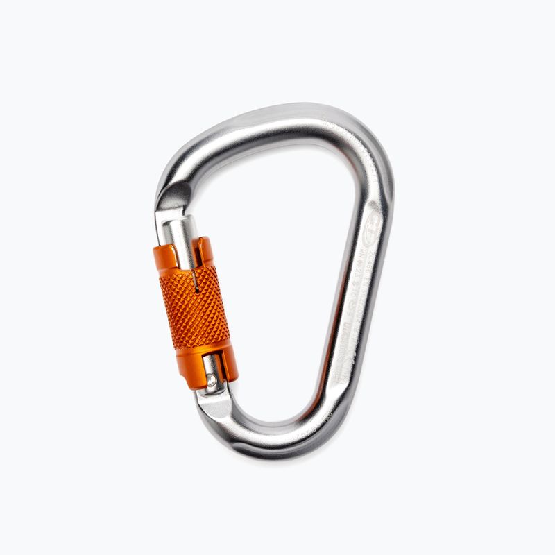 Катерачна технология Hms Snappy Cf Twist Lock L4600006 сребристо-оранжев карабинер 2C46000ZPE 2