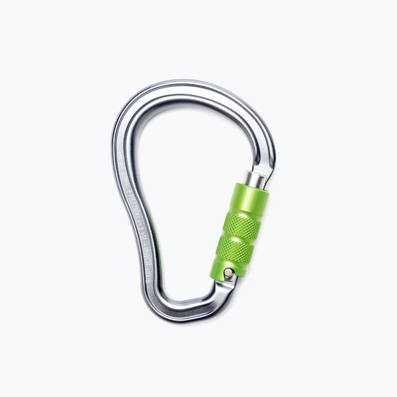 Climbing Technology Axis Big Tg карабинер L3860006 сребрист/зелен 2C38600XPE
