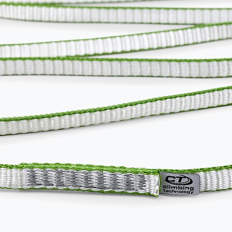 Примка за катерене Climbing Technology Climbing Looper DY white/ green 2