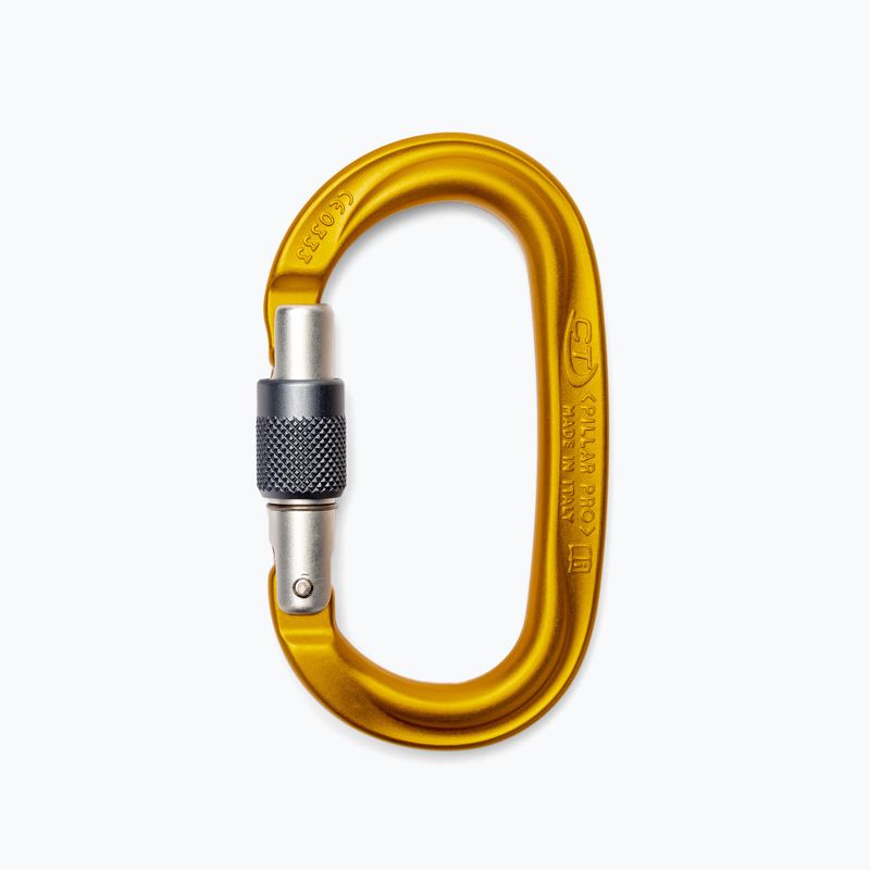 Climbing Technology Pillar Pro Sg карабинер жълт 2C39600YDB 2