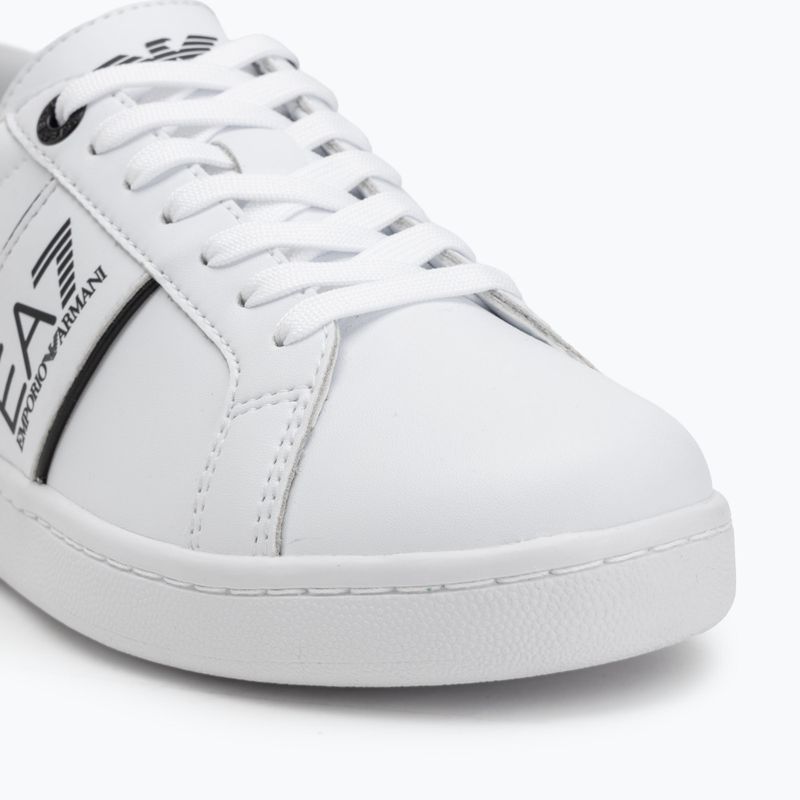 EA7 Emporio Armani Classic Logo бели/черни обувки 7