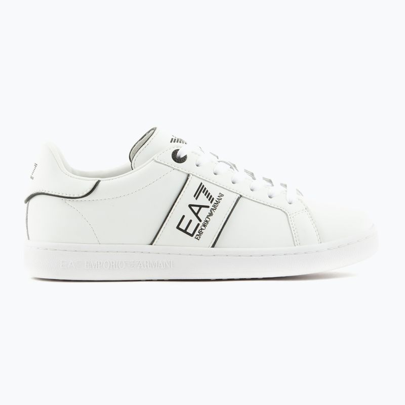 EA7 Emporio Armani Classic Logo бели/черни обувки