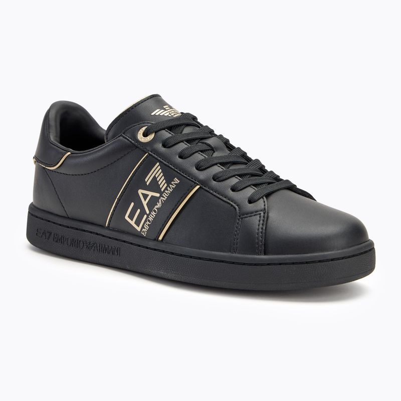 Обувки EA7 Emporio Armani Classic Logo triple black/ gold