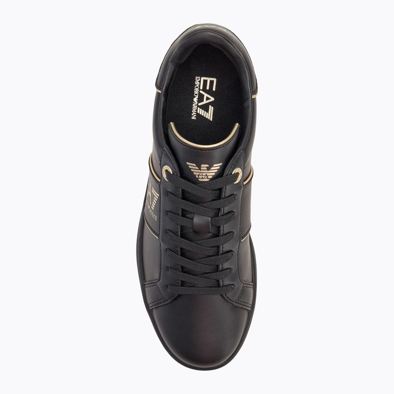 Обувки EA7 Emporio Armani Classic Logo triple black/ gold 5