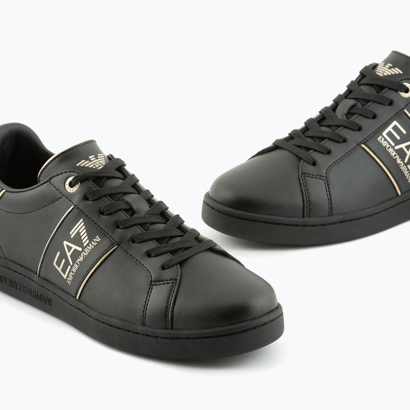 Обувки EA7 Emporio Armani Classic Logo triple black/ gold 12