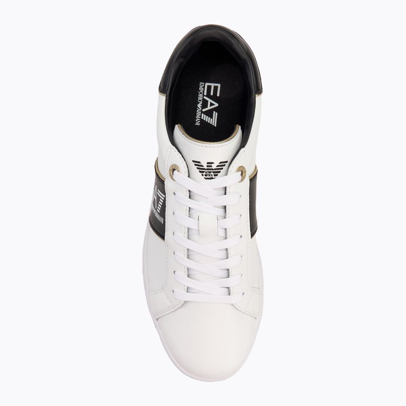 Обувки EA7 Emporio Armani Classic Logo white/ black/ gold 5