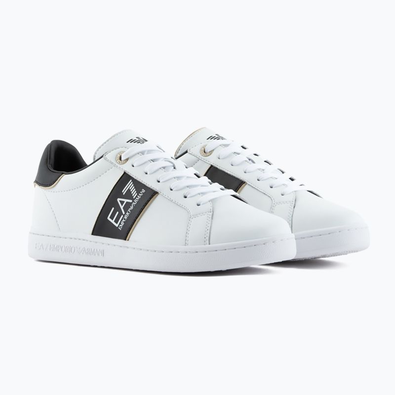 Обувки EA7 Emporio Armani Classic Logo white/ black/ gold 8