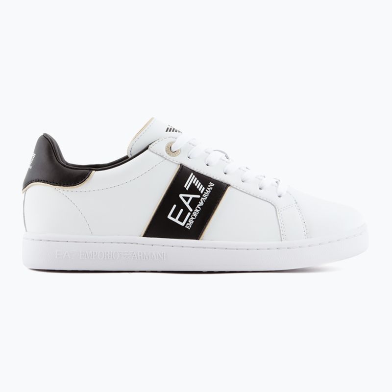 Обувки EA7 Emporio Armani Classic Logo white/ black/ gold 9