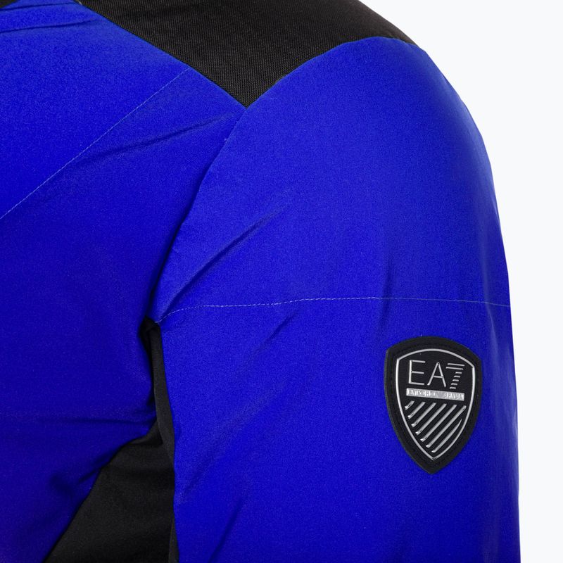 Мъжко ски яке EA7 Emporio Armani Fiacca Piumino 6RPG06 в синьо 3