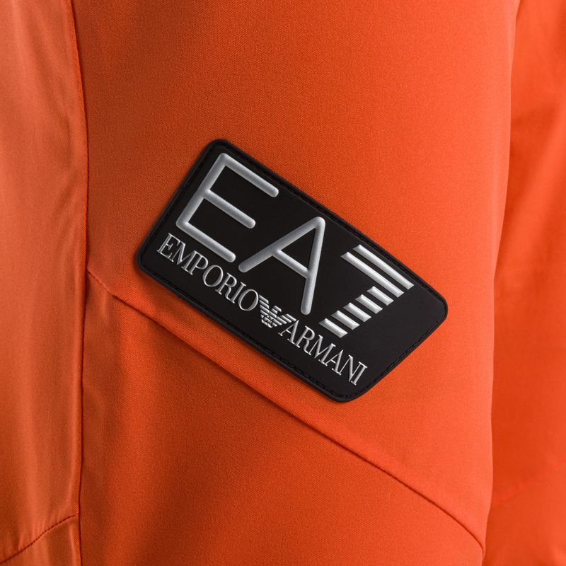 EA7 Emporio Armani мъжки ски панталони Pantaloni 6RPP27 fluo orange 4