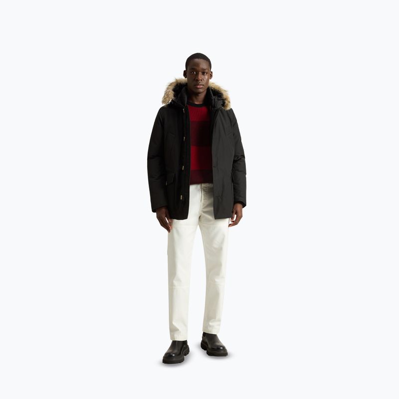 Мъжко яке Woolrich Arctic Detachable Fur Anorak black 2