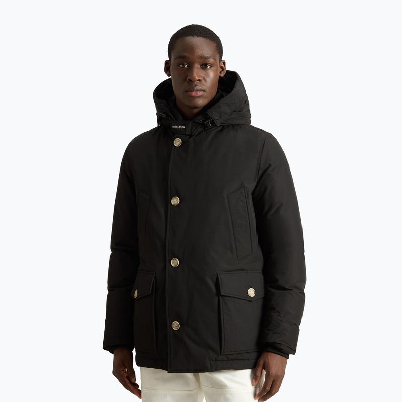 Мъжко яке Woolrich Arctic Detachable Fur Anorak black 4