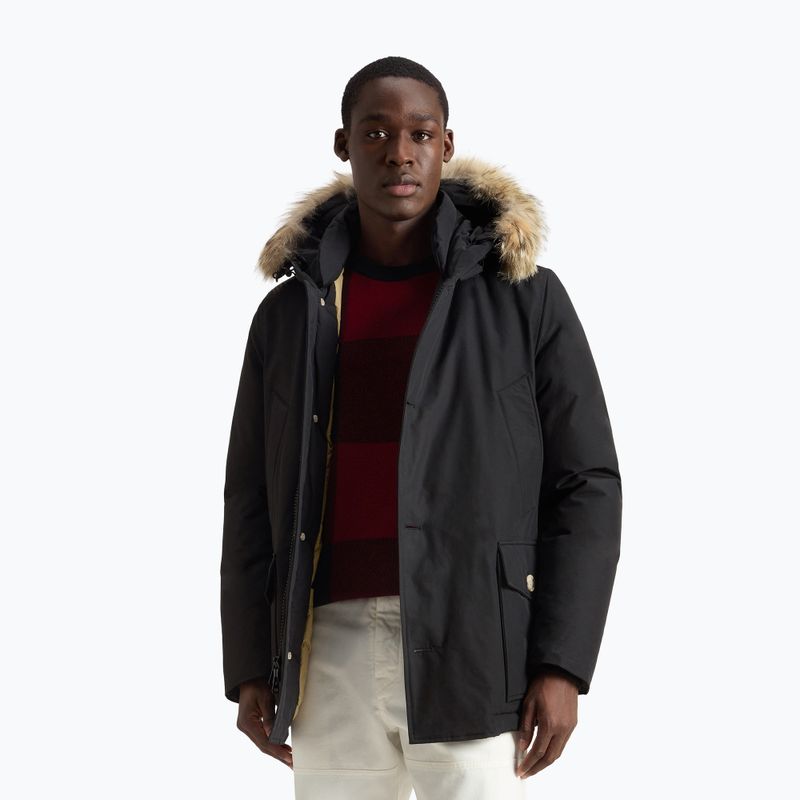 Мъжко яке Woolrich Arctic Detachable Fur Anorak black 5