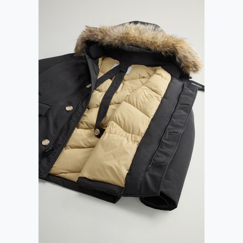 Мъжко яке Woolrich Arctic Detachable Fur Anorak black 7