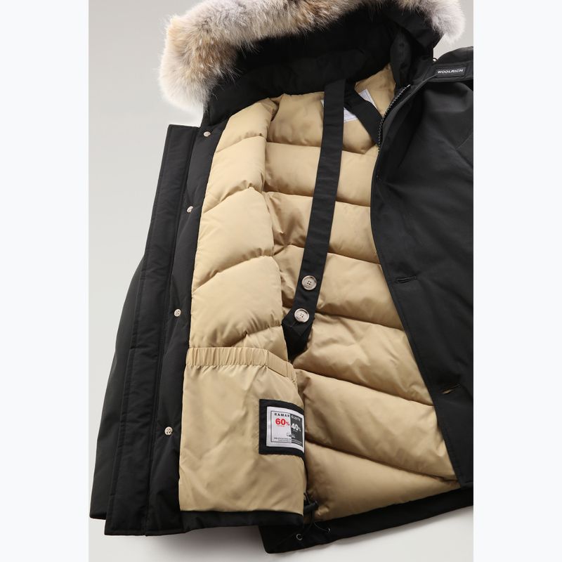Мъжко яке Woolrich Arctic Detachable Fur Anorak black 13
