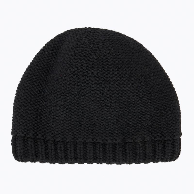 Мъжка зимна шапка Woolrich Merino Wool Logo Beanie black 4