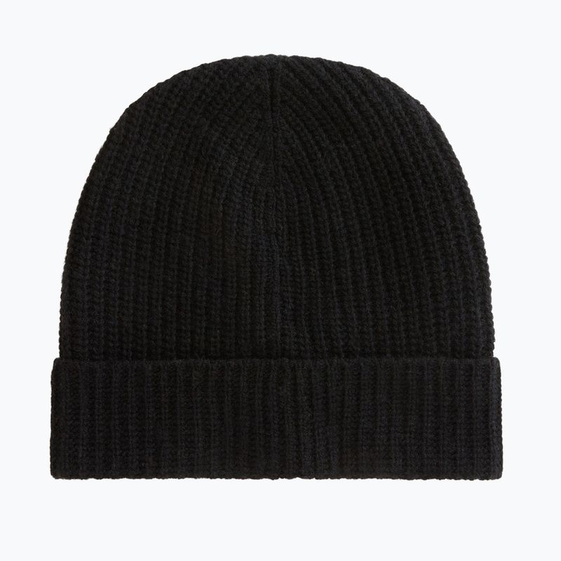 Мъжка зимна шапка Woolrich Knitted Ribbed Beanie black 2