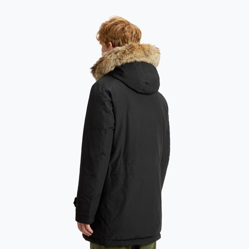 Мъжко яке Woolrich Polar High Collar Fur black 3