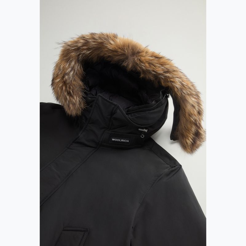 Мъжко яке Woolrich Polar High Collar Fur black 8