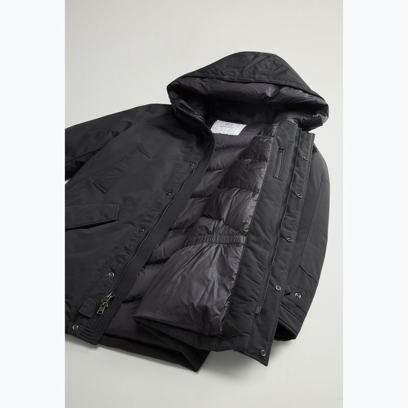 Мъжко яке Woolrich Polar High Collar black 8