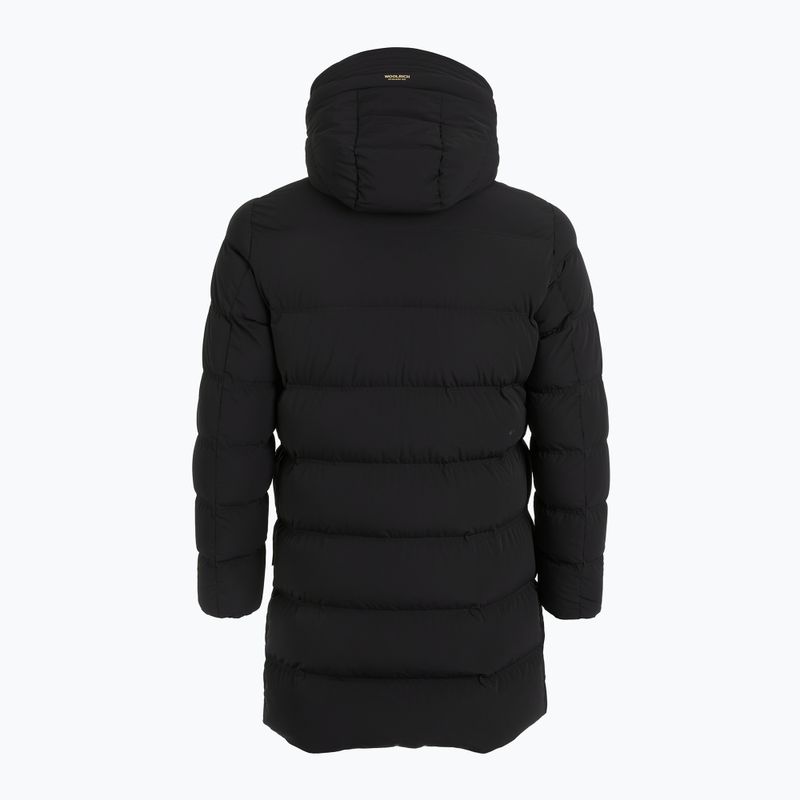 Мъжко яке Woolrich Matt Stretch Long Puffer black 7