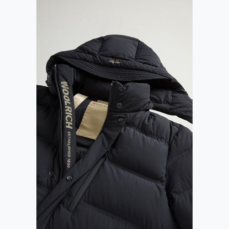 Мъжко яке Woolrich Matt Stretch Long Puffer black 17