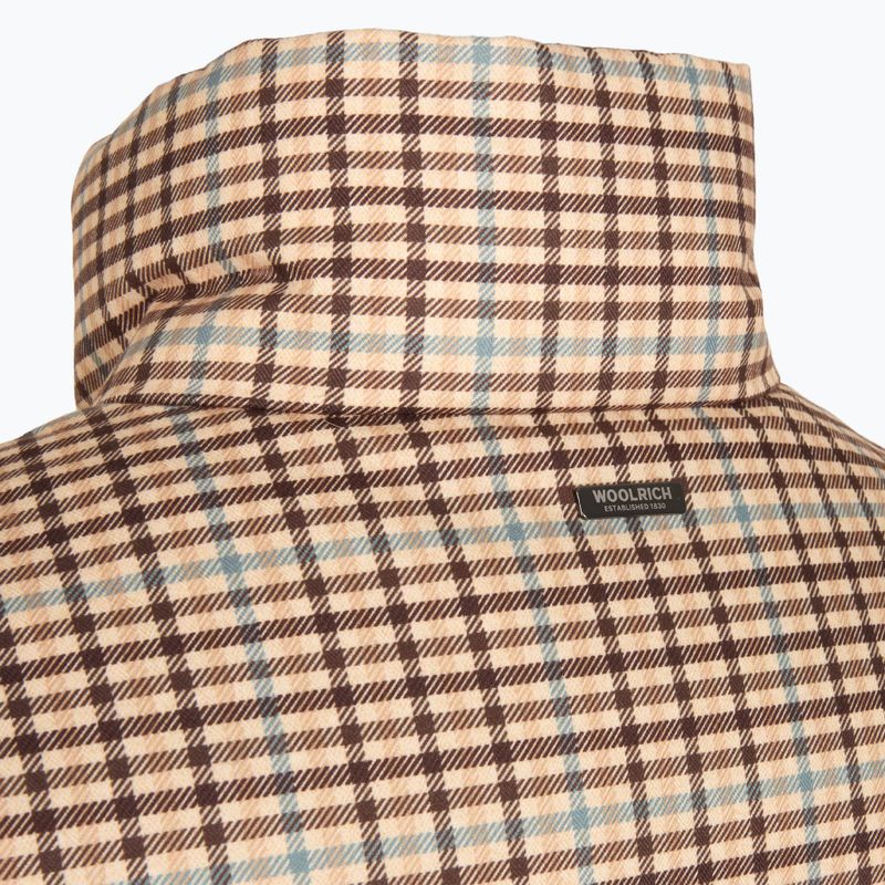 Дамско яке Woolrich Printed Wool beige check 3