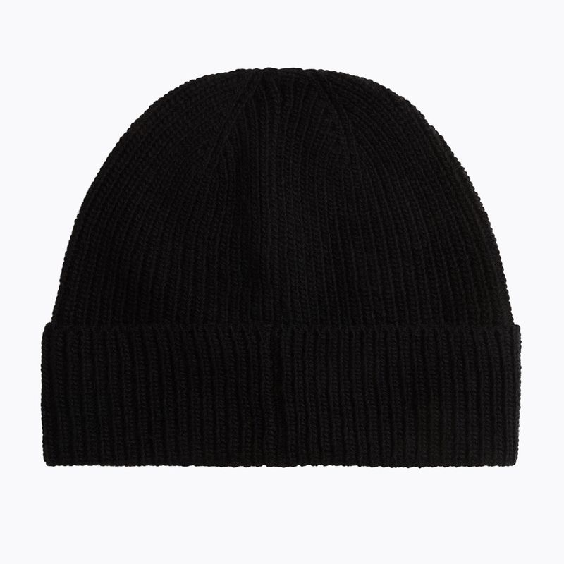 Мъжка зимна шапка Woolrich Knitted Ribbed Beanie black 2