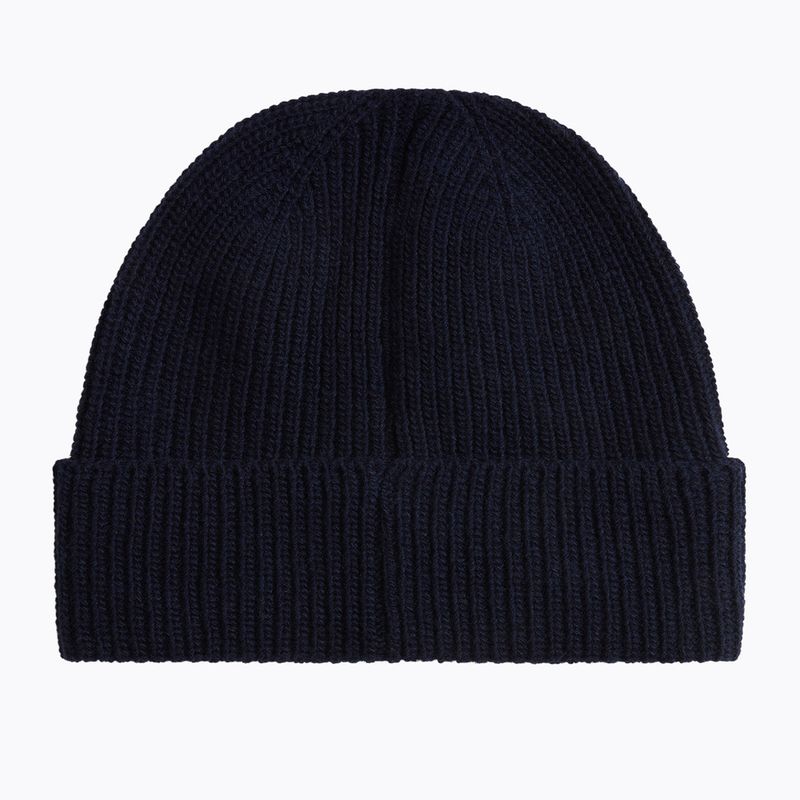 Мъжка зимна шапка Woolrich Knitted Ribbed Beanie melton blue 2