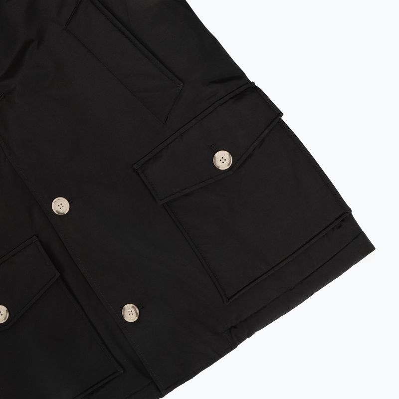 Мъжко ватирано яке Woolrich Arctic Detachable Fur Anorak black 3