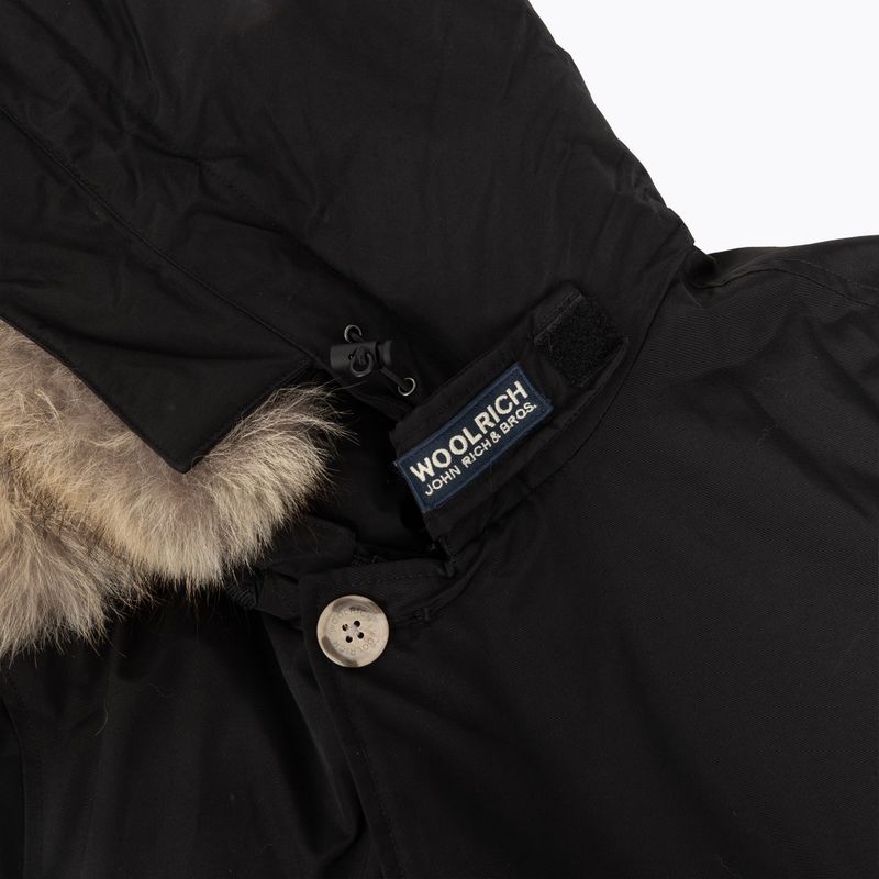 Мъжко ватирано яке Woolrich Arctic Detachable Fur Anorak black 4
