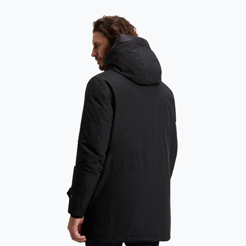 Мъжко ватирано палто Woolrich Polar High Collar Parka black 3