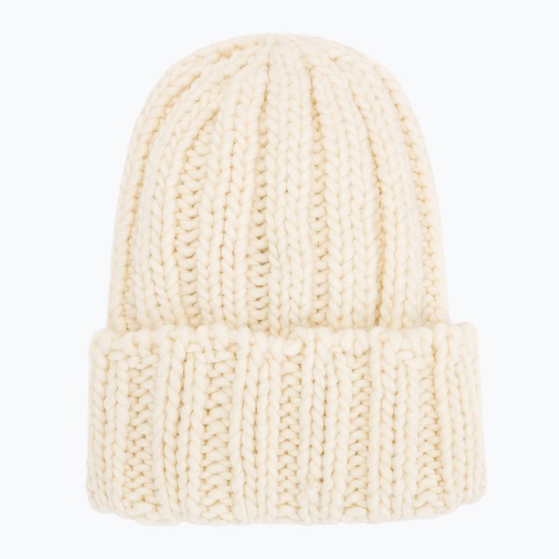 Дамска зимна шапка Woolrich Chunky Beanie 2026 milky cream 2