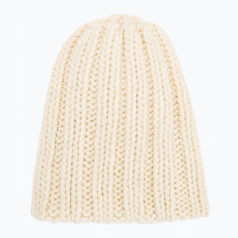 Дамска зимна шапка Woolrich Chunky Beanie 2026 milky cream 4