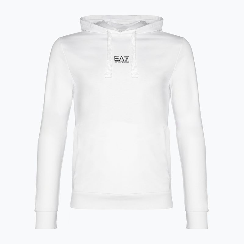 Мъжки анцуг EA7 Emporio Armani Train Core ID Hoodie Coft white/black 3