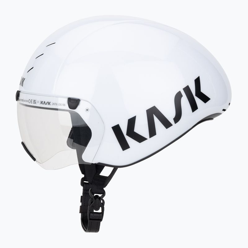 Велосипедна каска KASK Bambino Pro white/clear 3