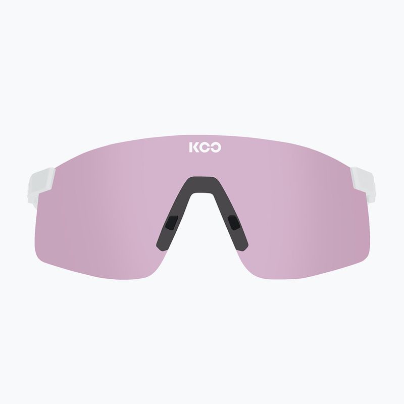 Слънчеви очила Koo Nova white matt/photochromic pink 2