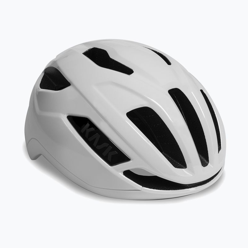 Бяла велосипедна каска KASK Sintesi 6