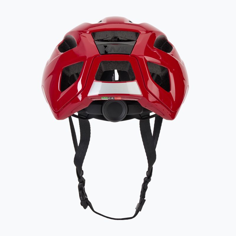 Червена велосипедна каска KASK Sintesi 4
