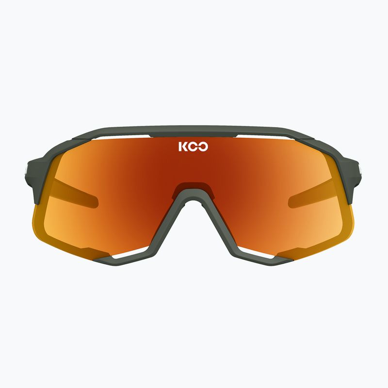 Слънчеви очила Koo Demos green matt/orange mirror 2