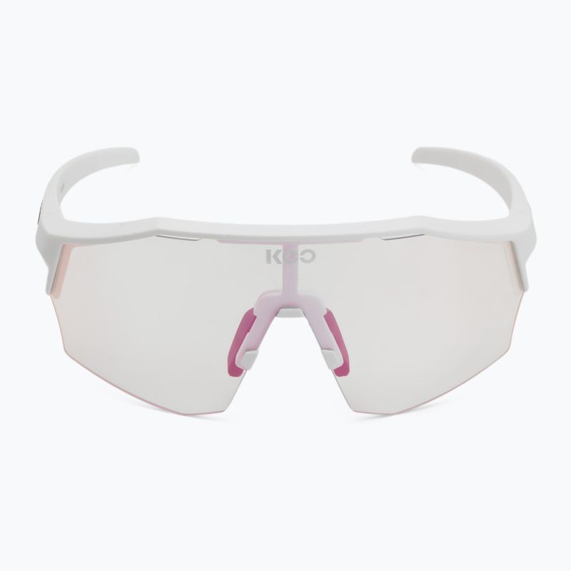 Слънчеви очила Koo Alibi white matt/photochromic fuchsia 3