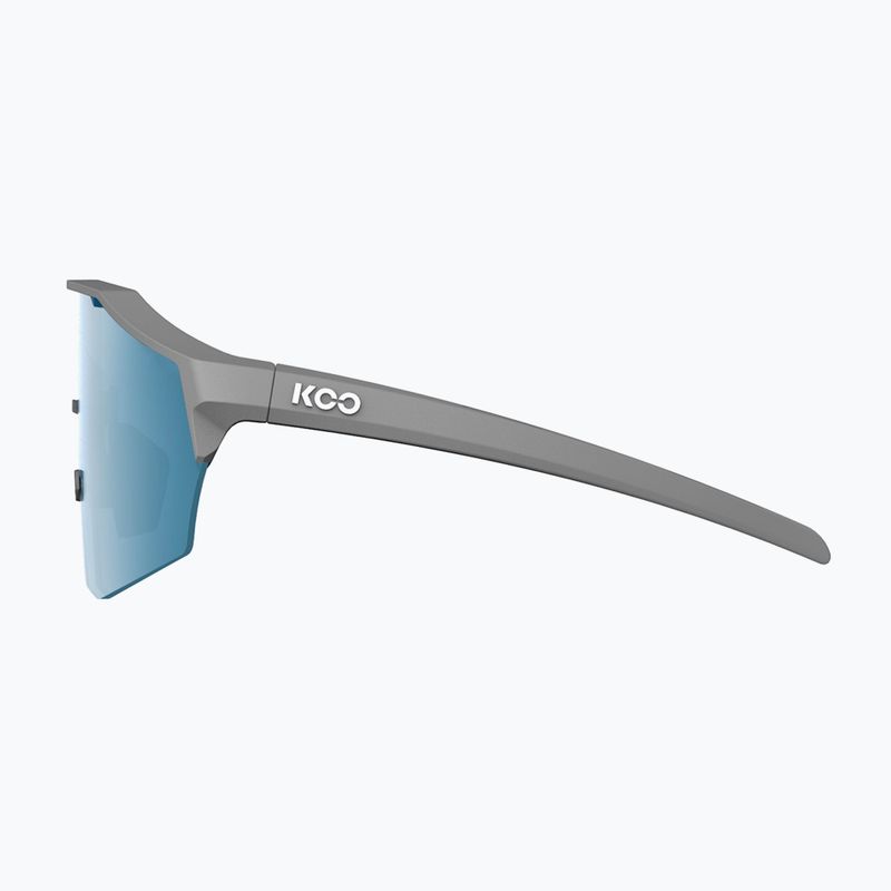Слънчеви очила Koo Alibi grey matt/turquoise mirror 3