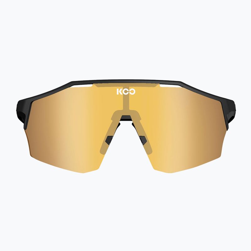Слънчеви очила Koo Alibi black matt/gold mirror 2