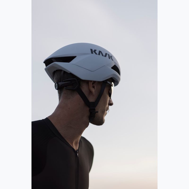 Велосипедна каска KASK Nirvana white matte 8